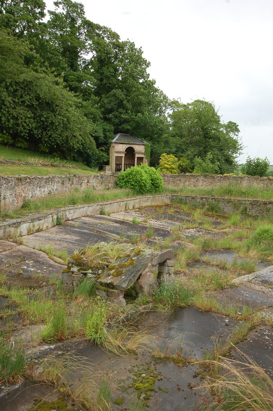 Former penguin pool, Stanford Hall, Nottinghamshire