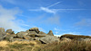 An Angel in the sky over Bleaklow