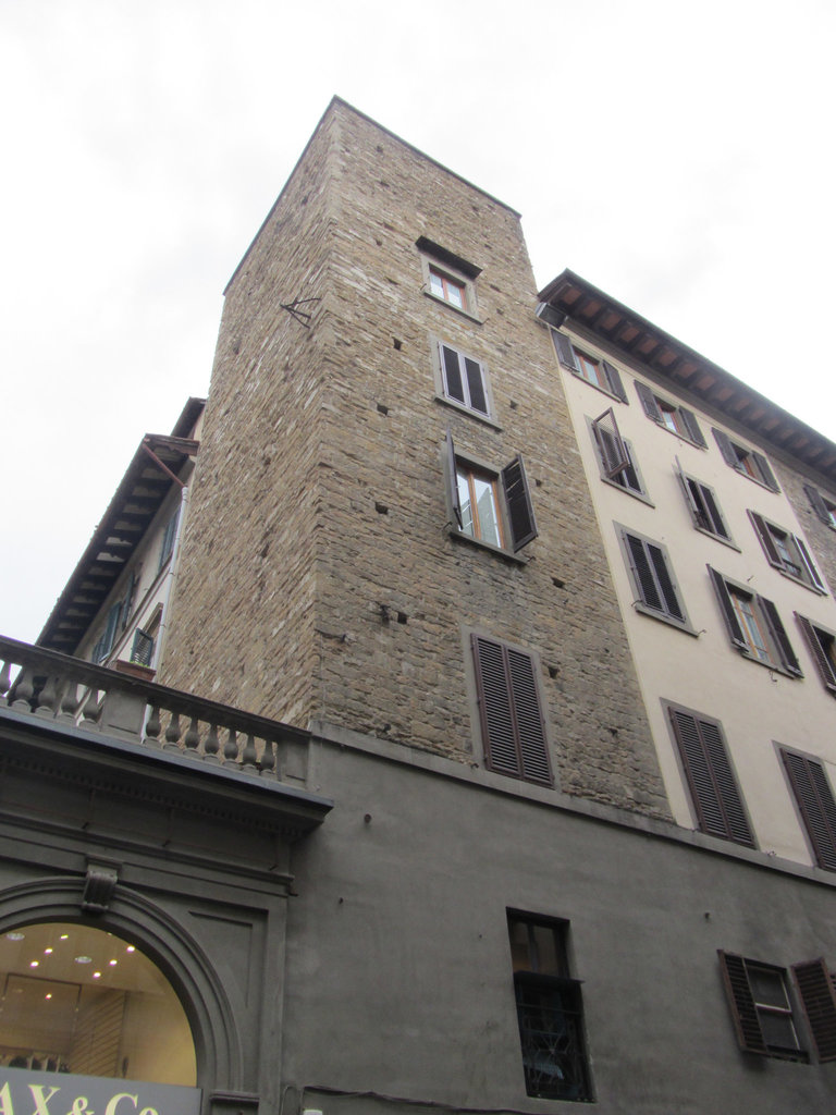 One of the aniciet towers that were once the homes of wealthy citizens. Florence