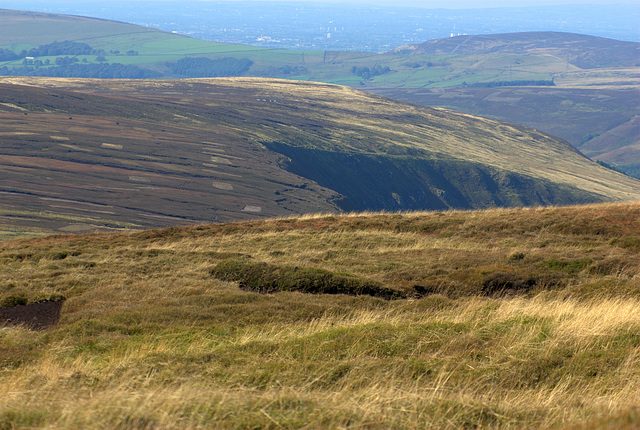 Pennine Way descent off Bleaklow