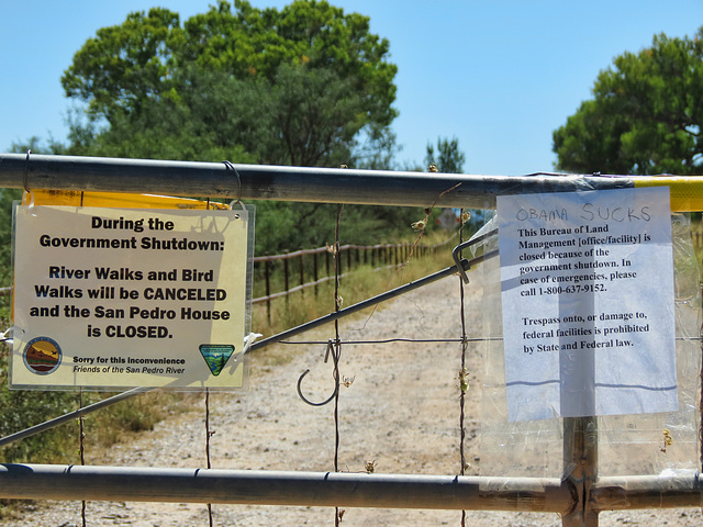 Shutdown Signage Update