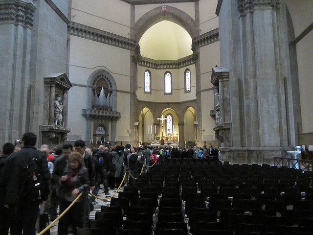 Interior of the Duomo of Florence