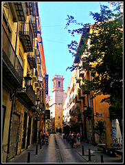 Valencia: calle Serranos