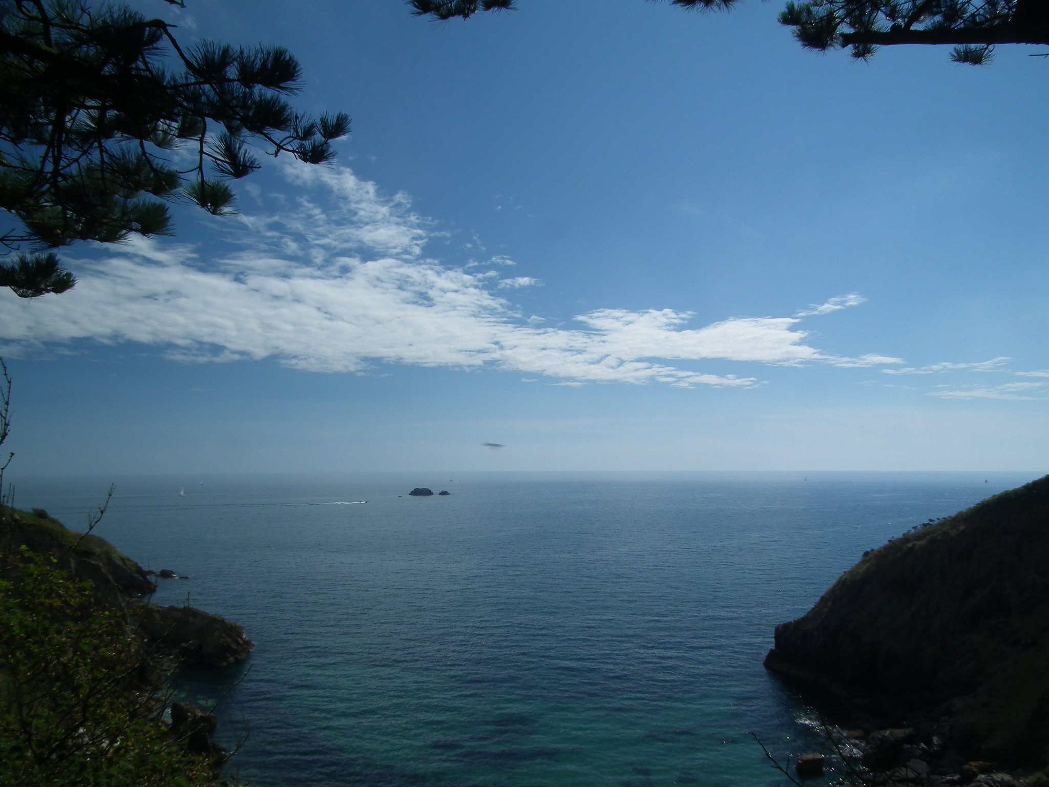 Small islands out to sea