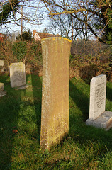 Francis Davison and Margaret Millis Memorial, Walberswick Churchyard (2)