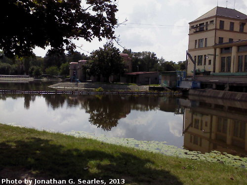 Nymburk Elektrarna (Hydroelectric Dam), Picture 2, Nymburk, Bohemia (CZ), 2013