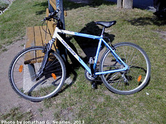 Rental Bike from the Hotel Golf, Nymburk, Bohemia (CZ), 2013