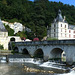 Le pont coudé et l'abbaye de Brantôme