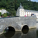 Le pont coudé et l'abbaye de Brantôme