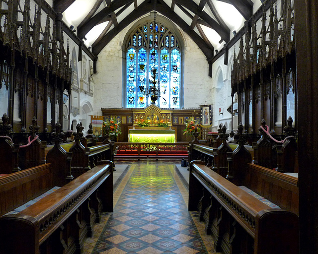 Saint Mary and All Saints Church, Whalley- Interior