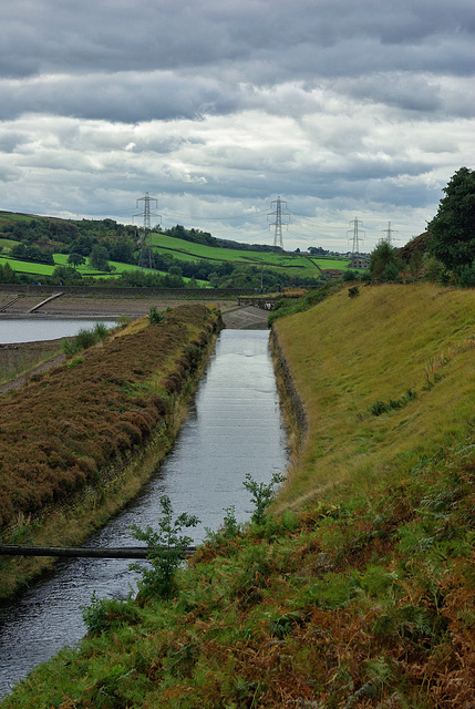 By pass channel (River Etherow)