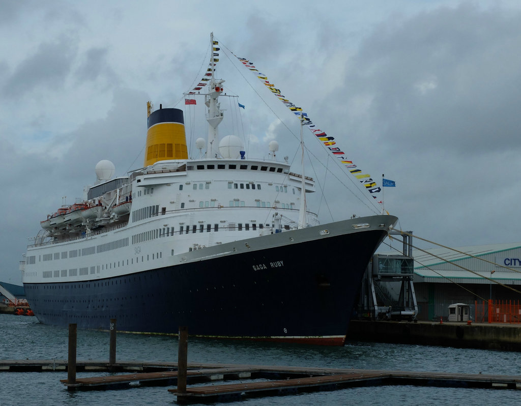 Saga Ruby at Southampton - 25 October 2013