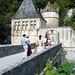 Le pont coudé et le pavillon Renaissance de l'abbaye de Brantôme