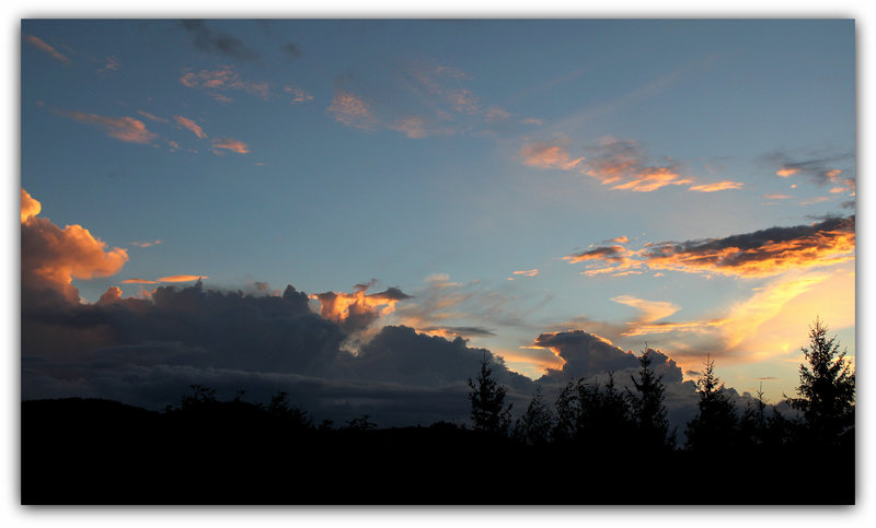 Agitation atmosphérique du 2. 10- Crépuscule