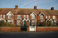 The Terrace and garden walls. The Street. Walberswick. Suffolk (10)