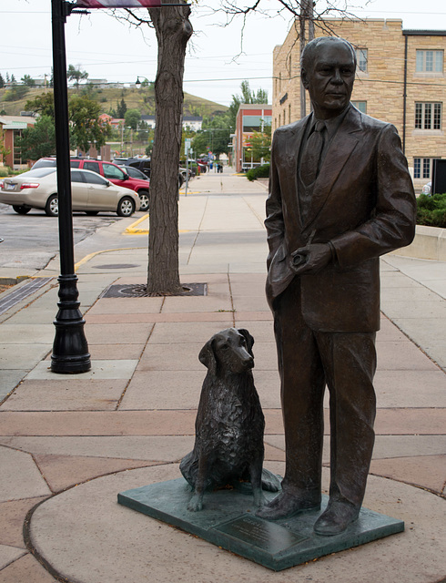 Rapid City, SD Presidents statues (0349)