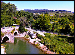 Río Arga en Huarte (Navarra)