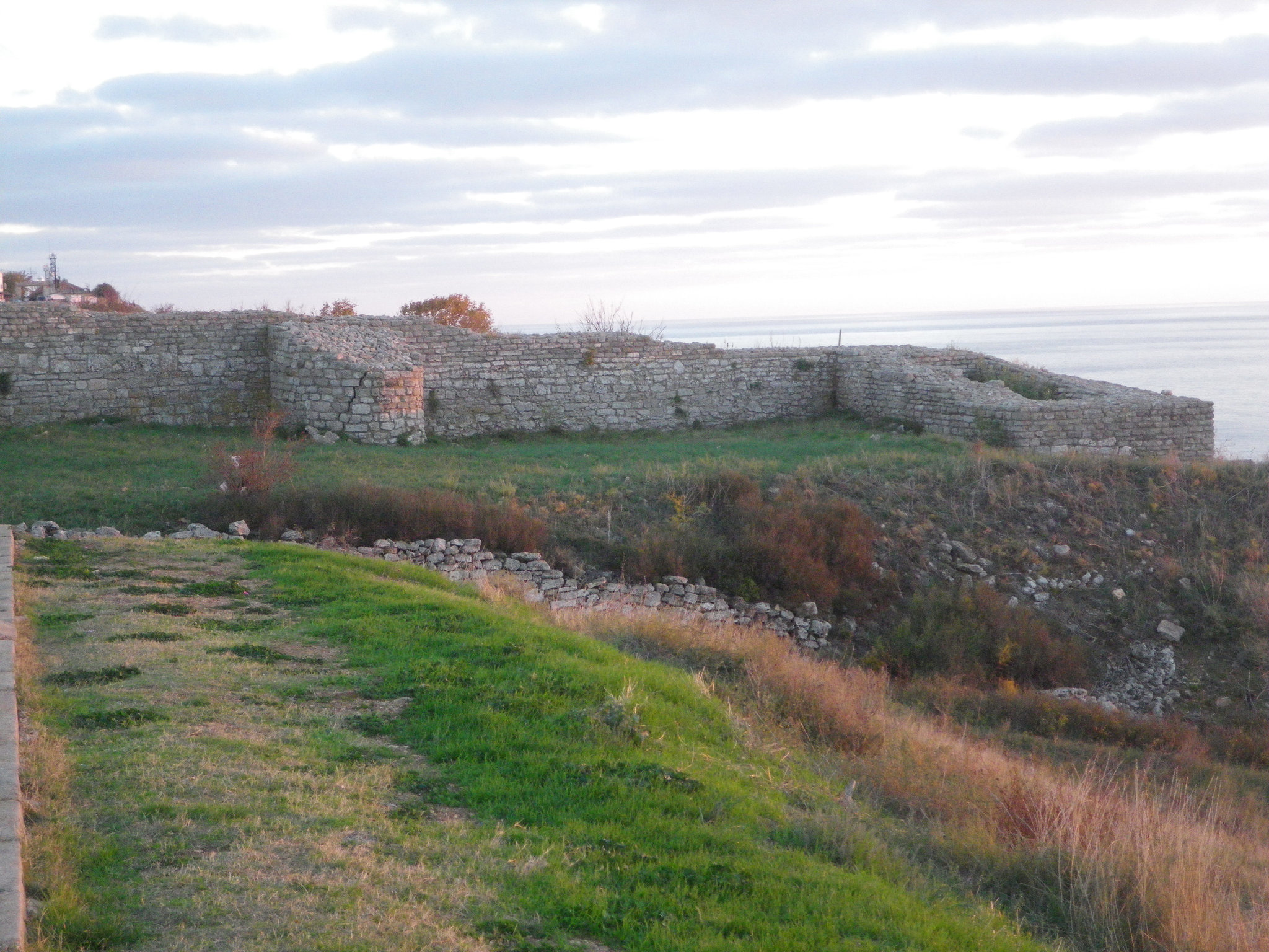 Cap Kaliakra : première enceinte.