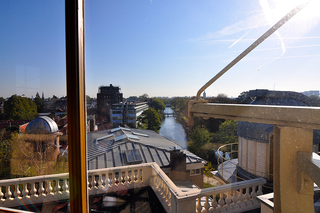 Sterrewacht Leiden – View from one of the domes