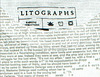 Litographs - A Tale Of Two Cities