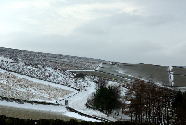 A57 Snake Pass - end of the road just visible