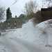 Hurst Road, Glossop in the morning