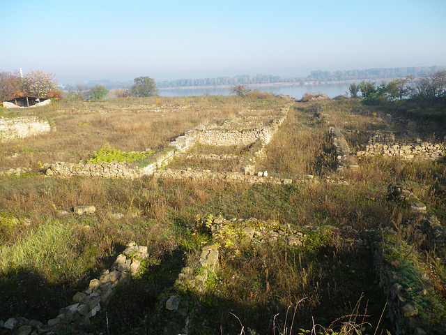 Le valetudinarium : coin sud-est.