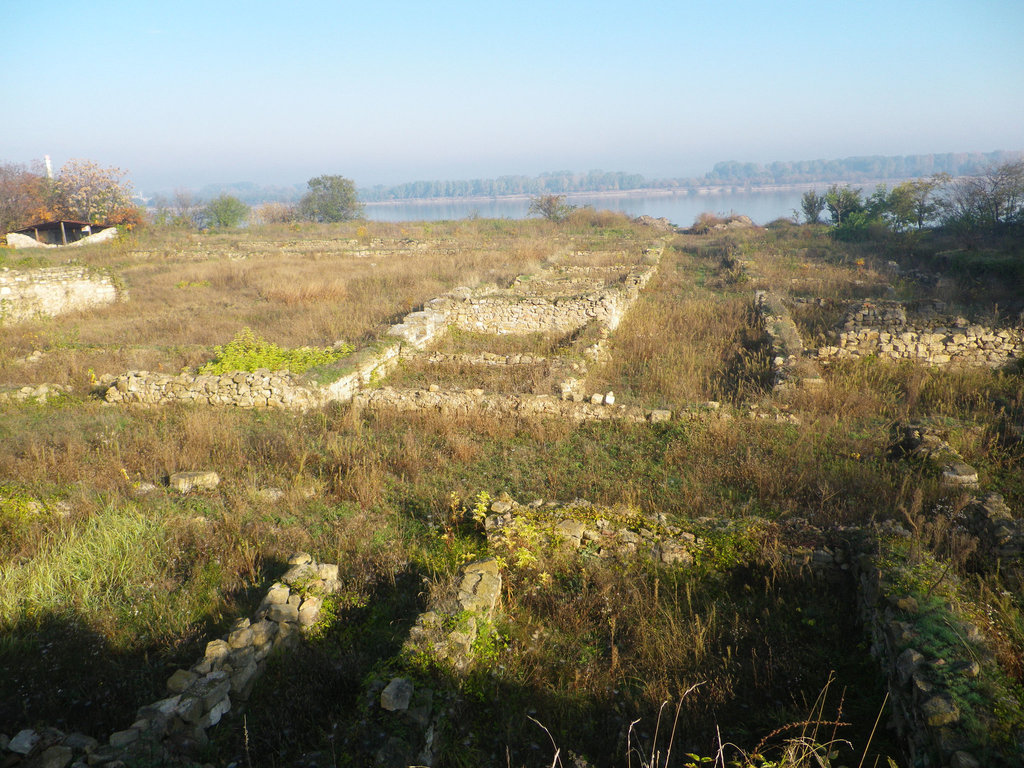 Le valetudinarium : coin sud-est.