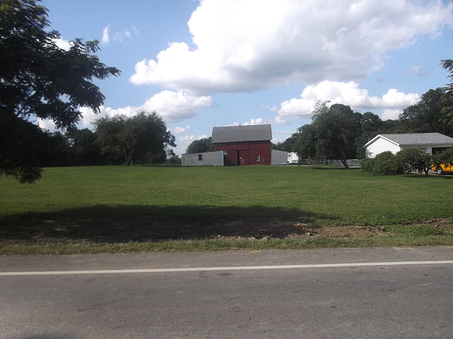 Country roads take me home.......Campagne de l'Ohio.