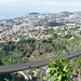 Madeira. Monte. Blick vom Botanischen Garten auf die Stadt Funchal. ©UdoSm