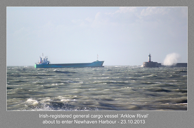 Arklow Rival - Newhaven - 23.10.2013