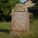 Memorial to Ann Davy, Yoxford Churchyard, Suffolk