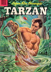 Tarzan goes fishing