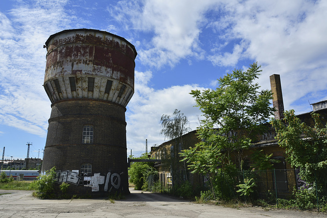 Leipzig 2013 – Roundhouse and water tower