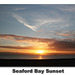 Seaford Bay sunset  - 25.11.2013