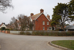 The Terrace and garden walls. The Street. Walberswick. Suffolk (8)