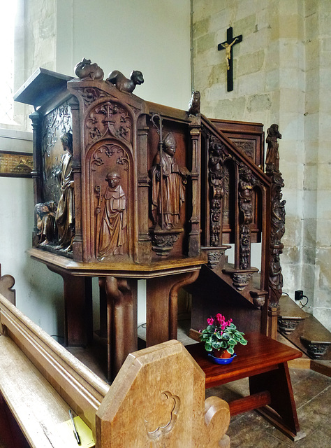 bishopstone church, wilts.