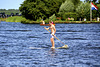 Stand up paddle surfing