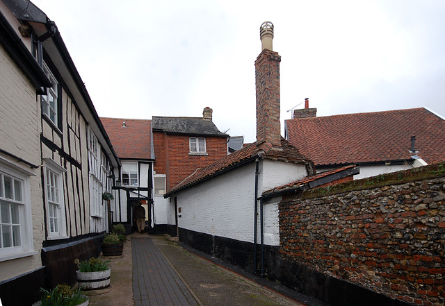 Queen's Head Alley, Framlingham, Suffolk