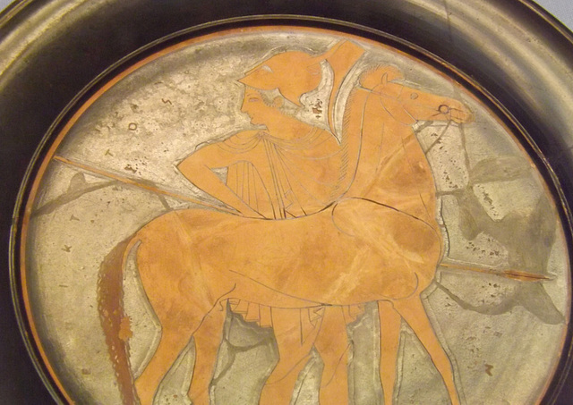 Detail of a Red-Figure Plate Signed by Epiktetos in the British Museum, May 2014