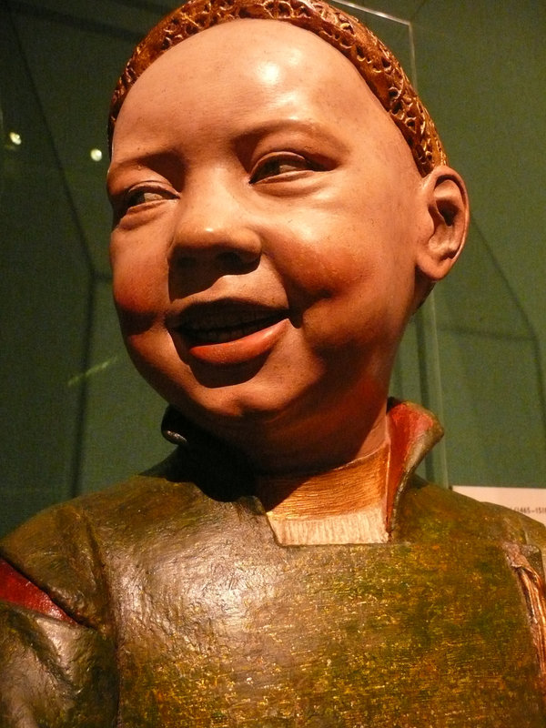 laughing boy terracotta