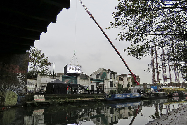 lighting rig, bethnal green, london