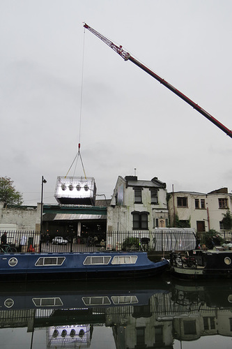 lighting rig, bethnal green, london