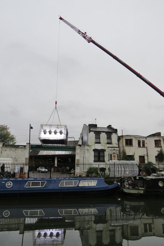 lighting rig, bethnal green, london
