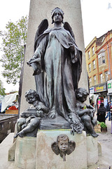 edward VII memorial water fountain, whitechapel road, london