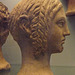Terracotta Half-Head of a Girl in the British Museum, May 2014