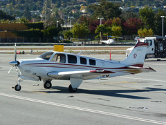 Bonanza N4519S at San Carlos - 16 November 2013