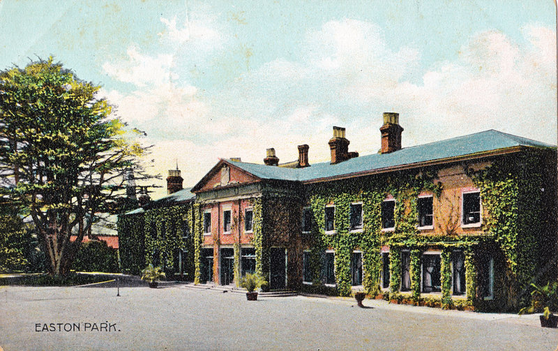 Easton Park, Suffolk (Demolished) - Garden Facade