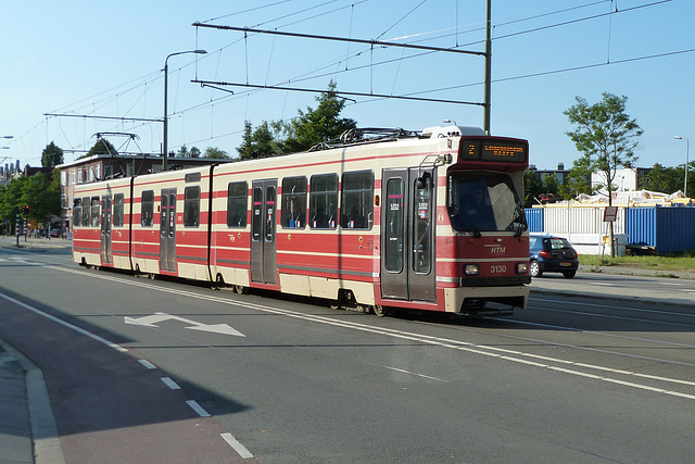 HTM tram 3130 on line 2