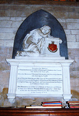 Monument to Walter Strickland, Beverley Minster, East Riding of Yorkshire